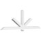 Ekena Millwork Kennewick Architectural Grade PVC Gable Bracket, 96"W x 32"H x 4"D x 4"F, 8/12 Pitch GBP096X32X0404KEN00 - alternate 1